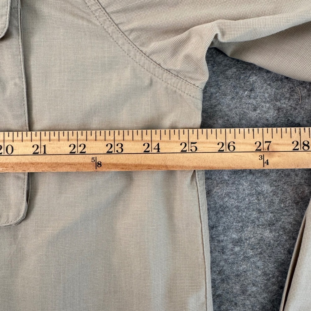 ExOfficio XL Khaki Insect Shield Ventilated Ripstop Mens Hiking Fishing Shirt - Picture 11 of 16